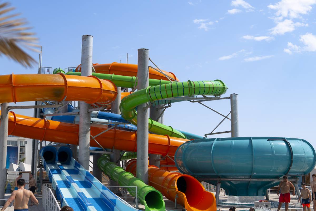Waterslides