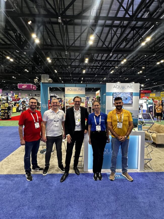 Aqualine has taken its place at the 2025 IAAPA EXPO